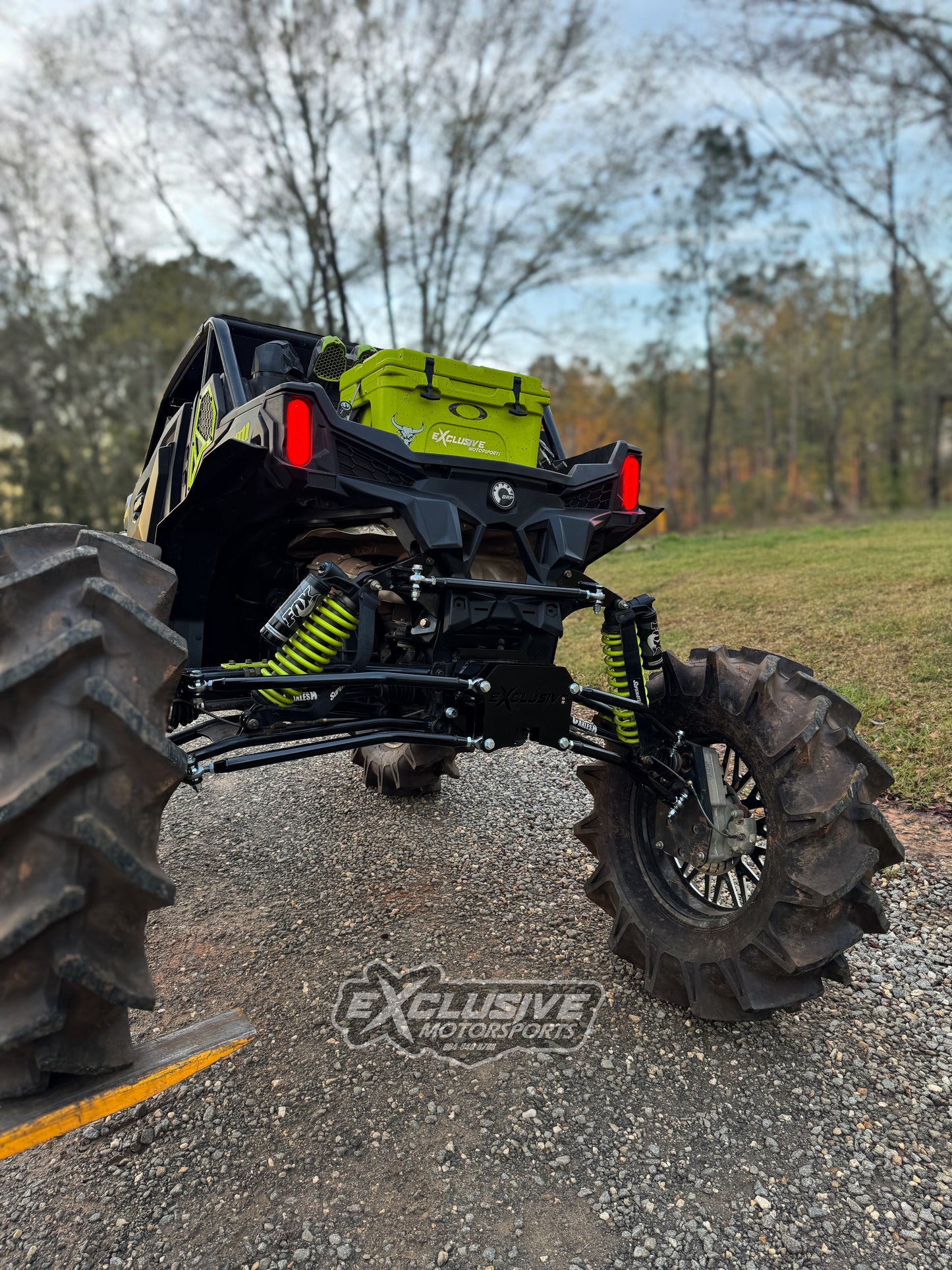 Can-am Maverick Sport / Commander rear a arm triple pivot support kit.