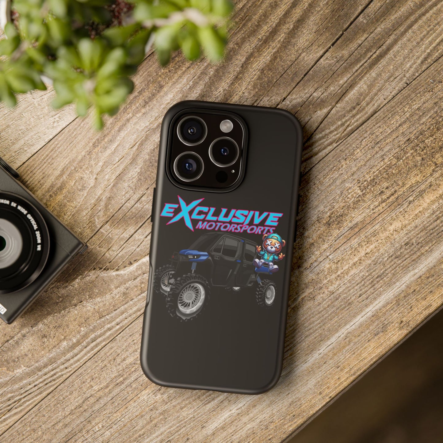 Exclusive Motorsports Tough Bear Phone Case