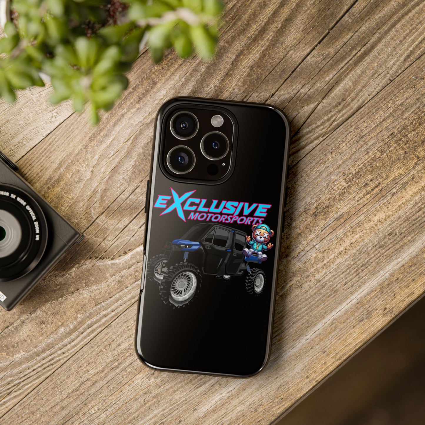 Exclusive Motorsports Tough Bear Phone Case