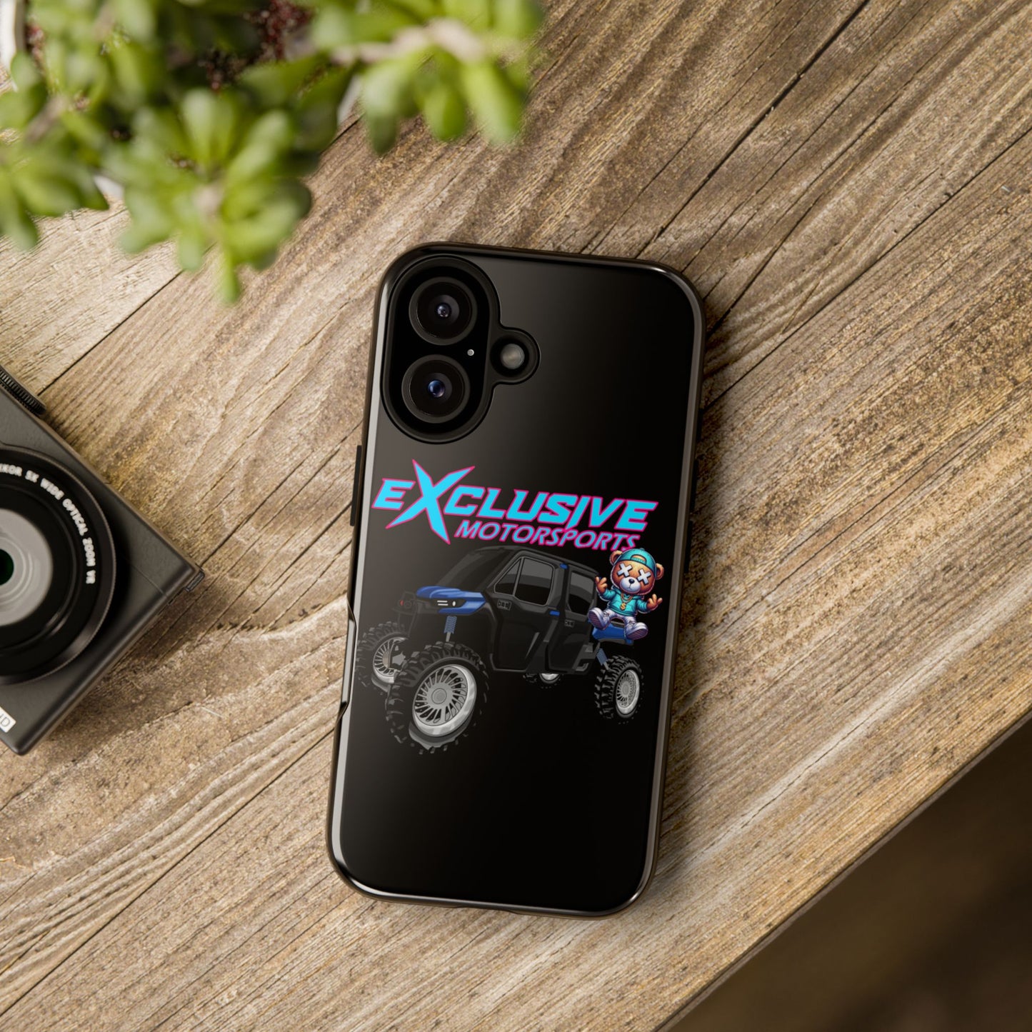 Exclusive Motorsports Tough Bear Phone Case