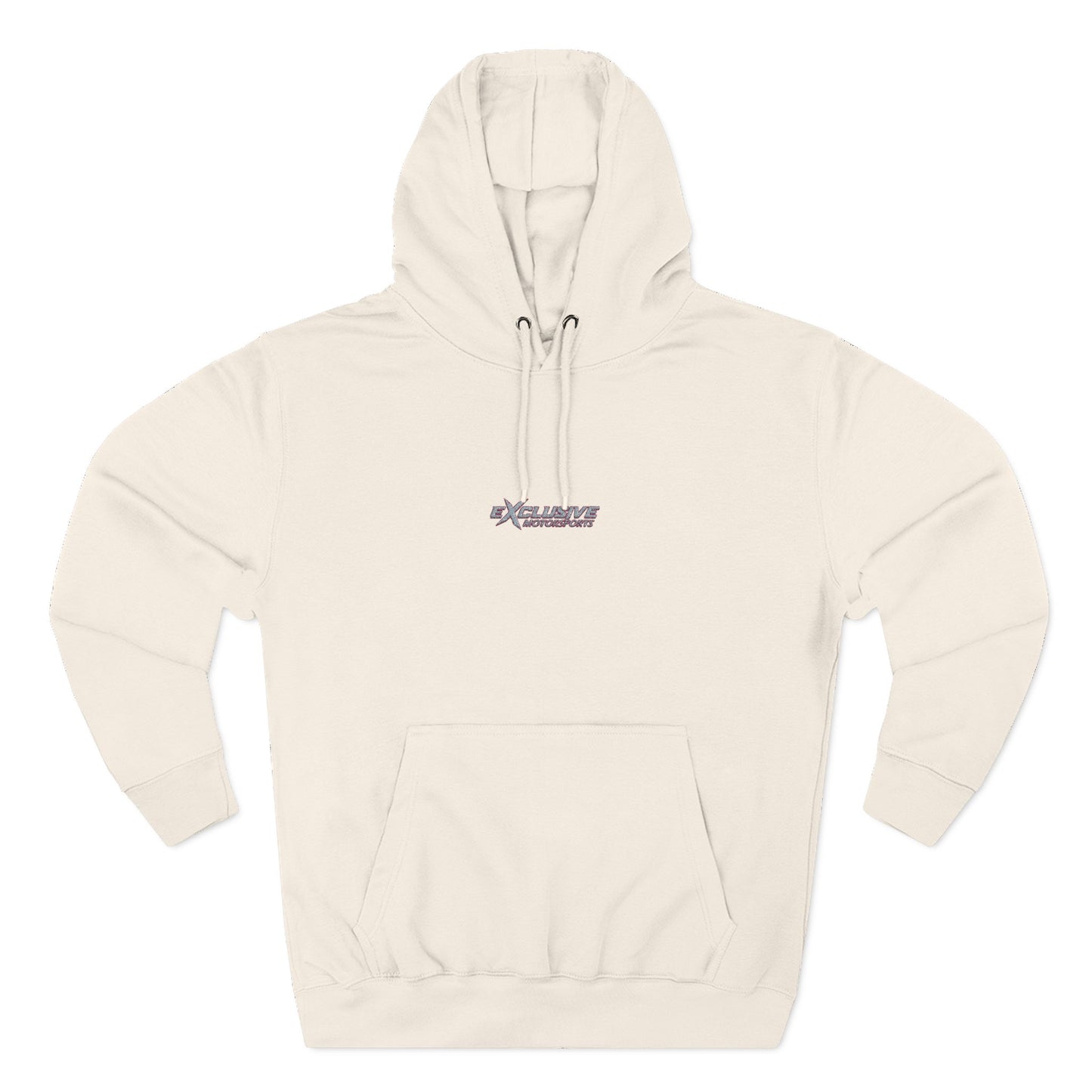 Exclusive Embroidered Cozy Three-Panel Fleece Hoodie