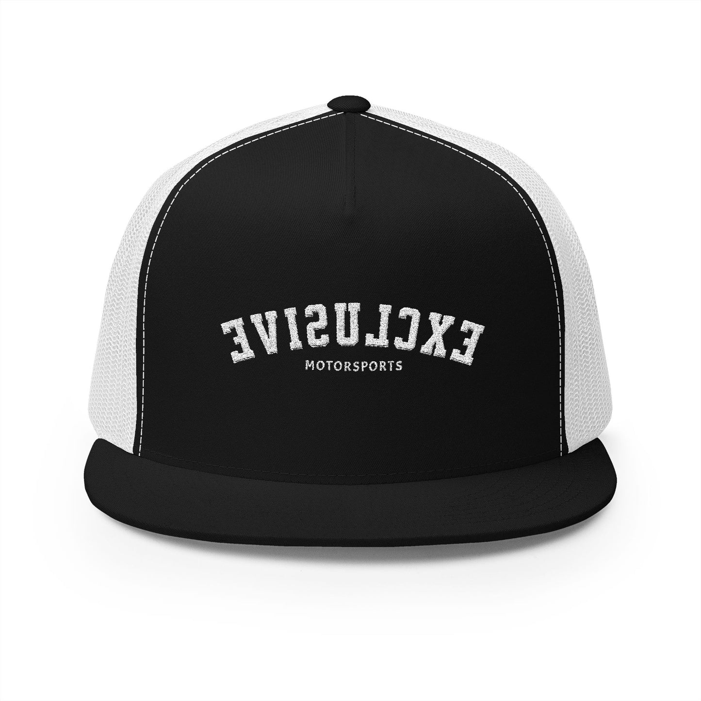 Trendy 5 Panel Trucker Cap, Exclusive Embroidery Hat, Perfect for Outdoor Adventures, Casual Wear, Gift for Him