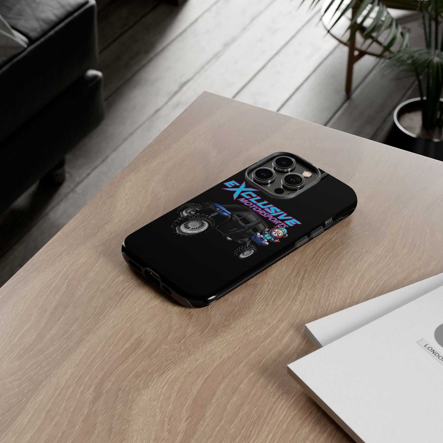 Exclusive Motorsports Tough Bear Phone Case