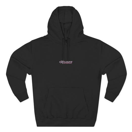 Exclusive Embroidered Cozy Three-Panel Fleece Hoodie