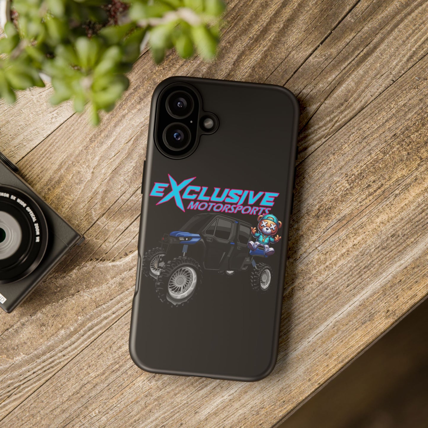 Exclusive Motorsports Tough Bear Phone Case