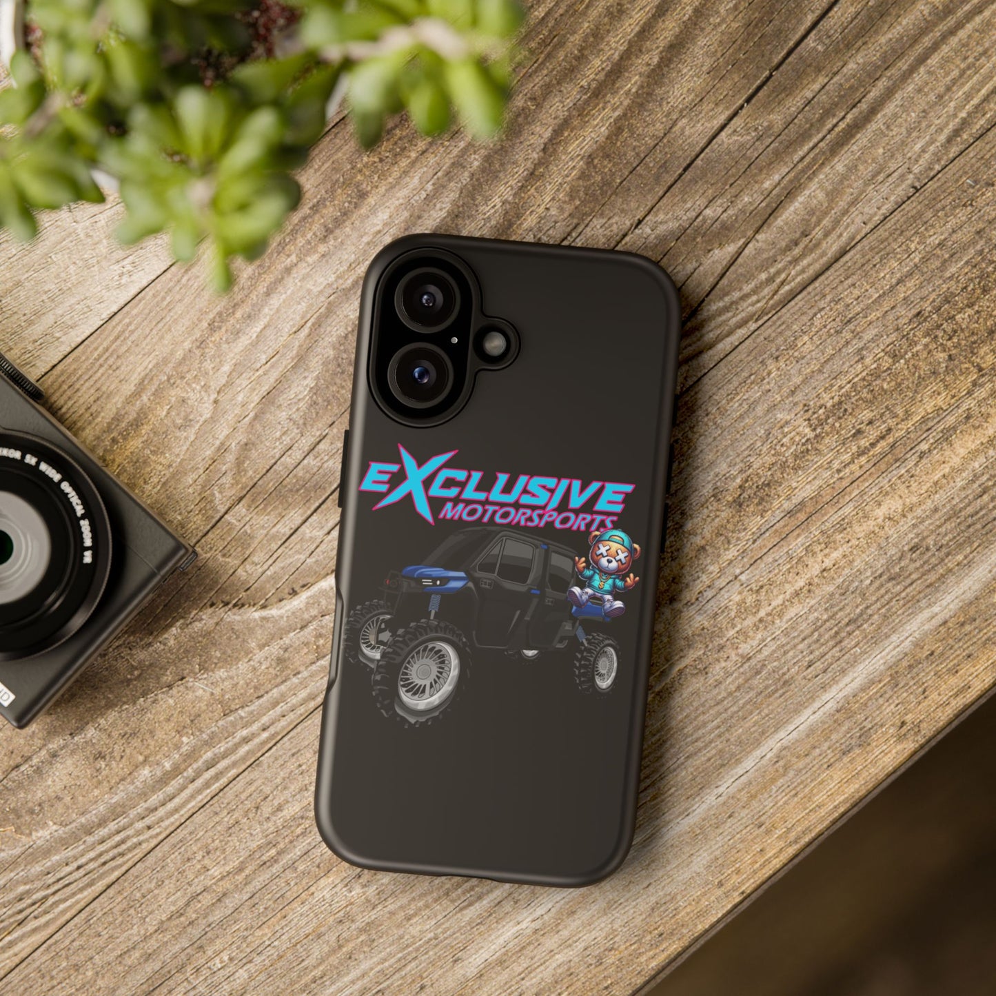 Exclusive Motorsports Tough Bear Phone Case