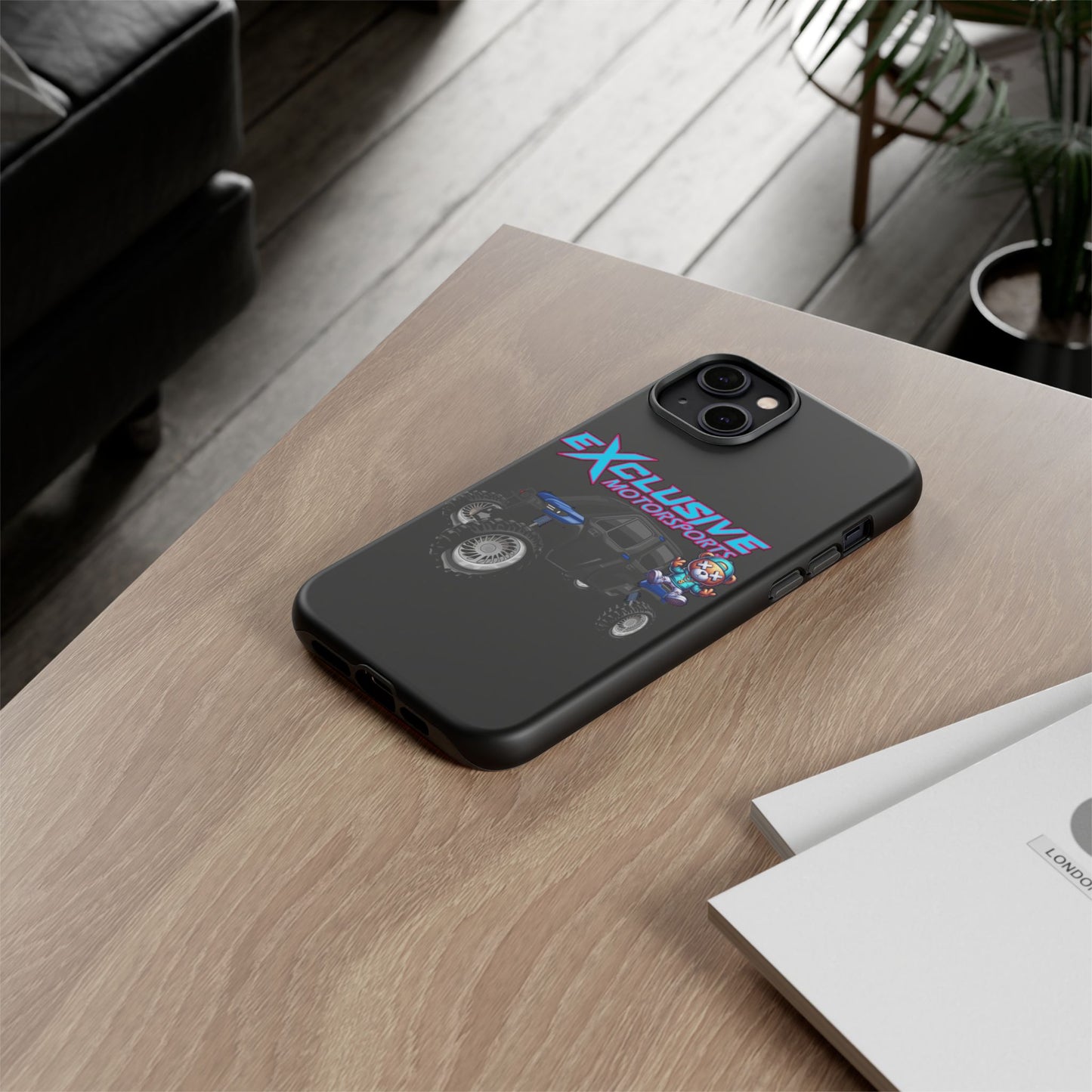 Exclusive Motorsports Tough Bear Phone Case