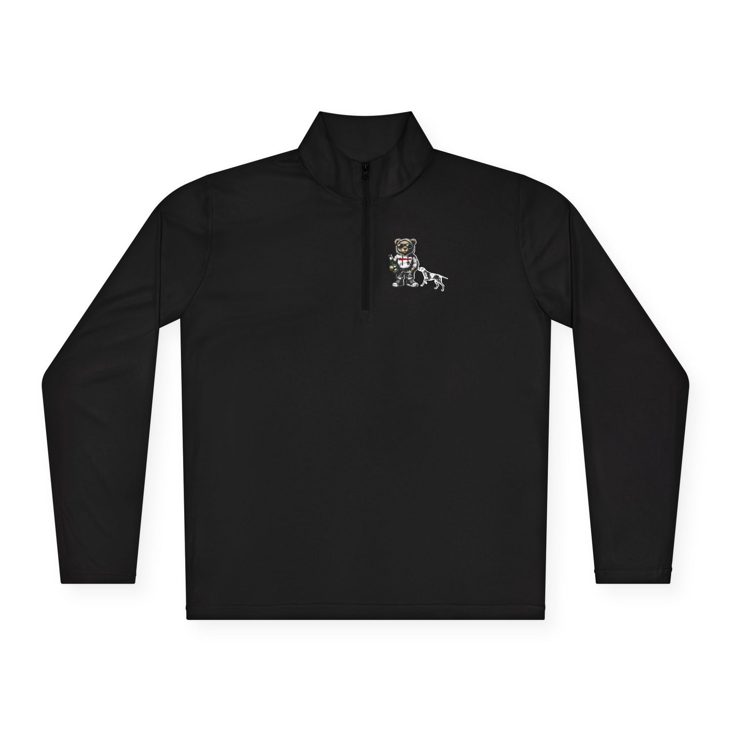 Limited edition Bear and Pup Quarter-Zip Pullover