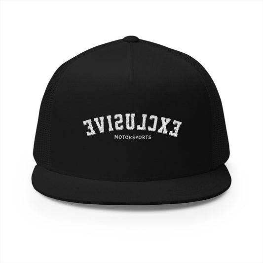 Trendy 5 Panel Trucker Cap, Exclusive Embroidery Hat, Perfect for Outdoor Adventures, Casual Wear, Gift for Him