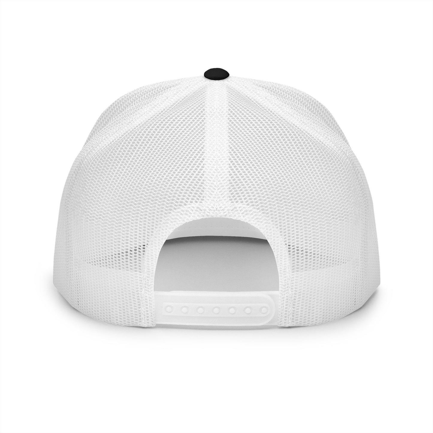 Trendy 5 Panel Trucker Cap, Exclusive Embroidery Hat, Perfect for Outdoor Adventures, Casual Wear, Gift for Him