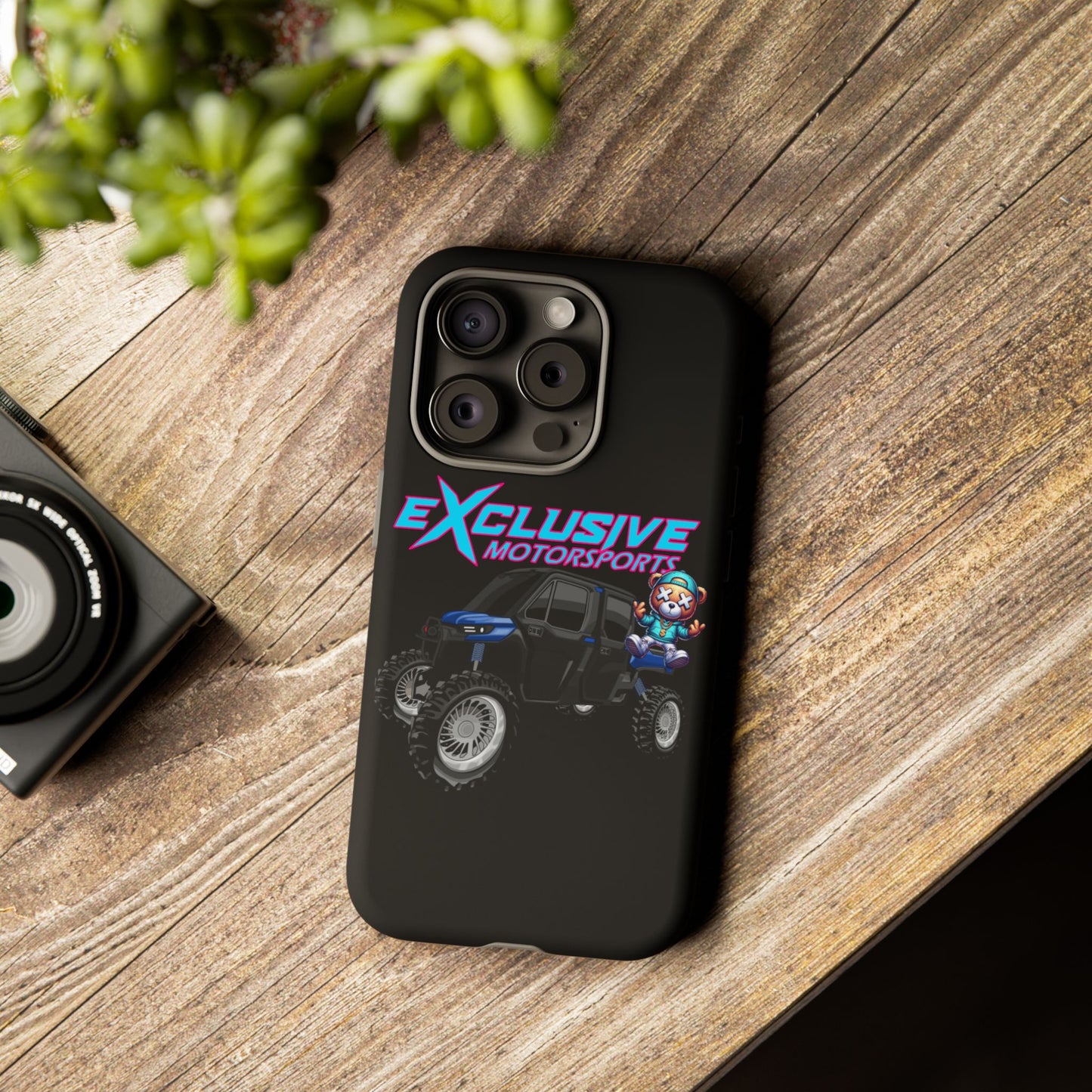 Exclusive Motorsports Tough Bear Phone Case