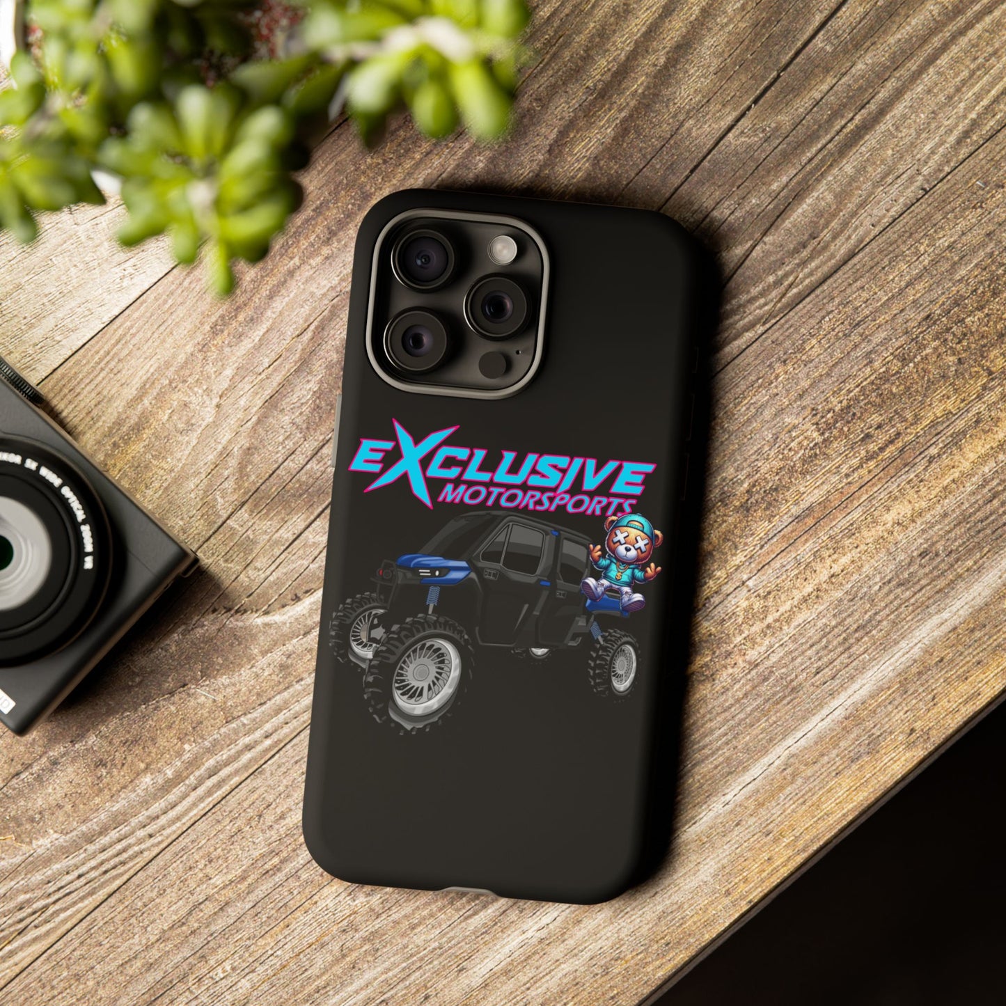Exclusive Motorsports Tough Bear Phone Case