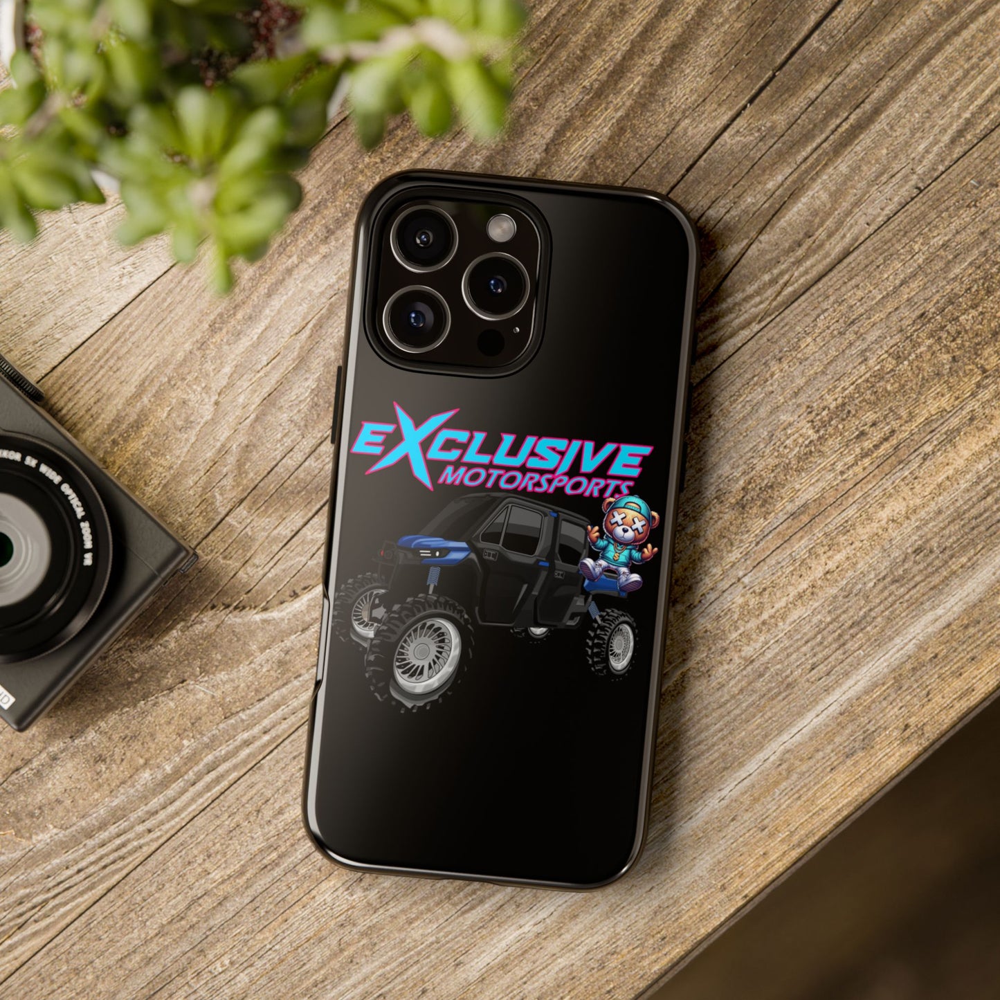 Exclusive Motorsports Tough Bear Phone Case