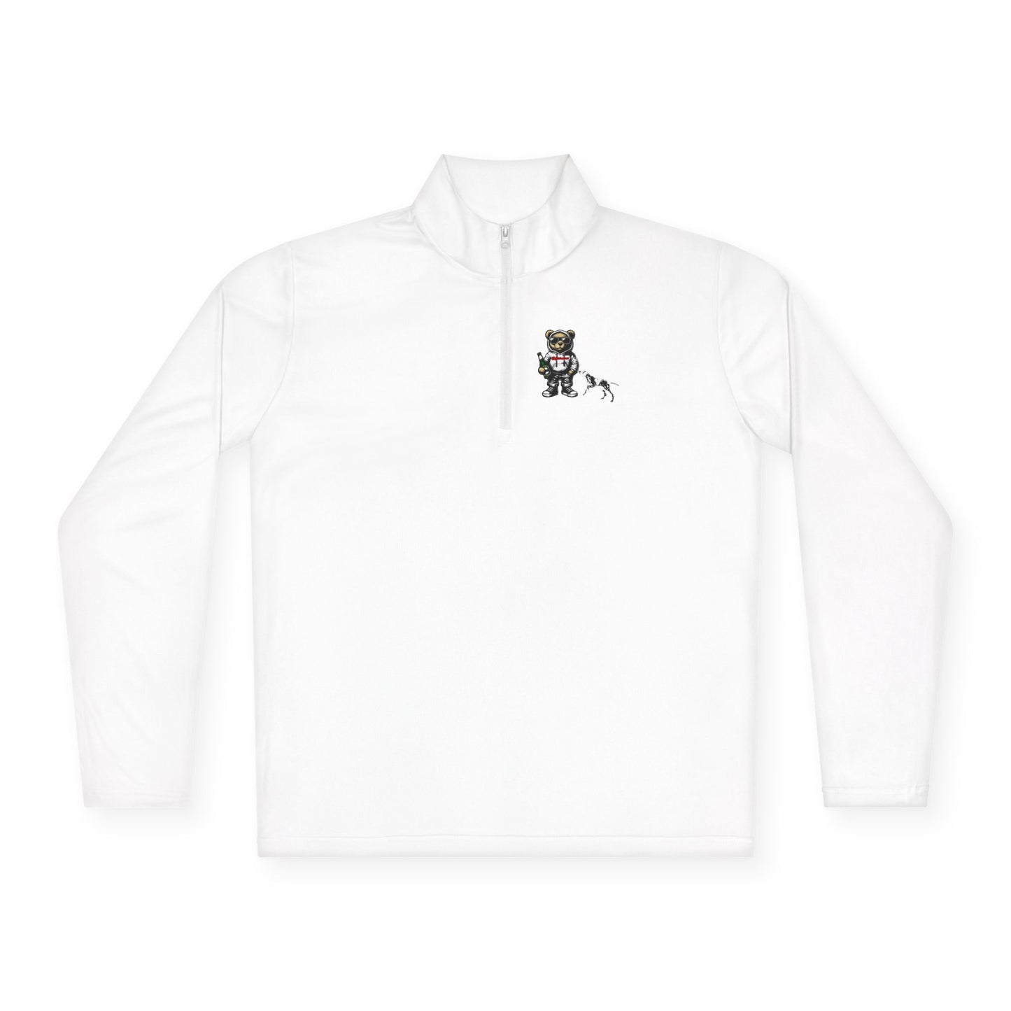 Limited edition Bear and Pup Quarter-Zip Pullover