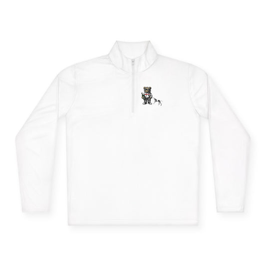 Limited edition Bear and Pup Quarter-Zip Pullover
