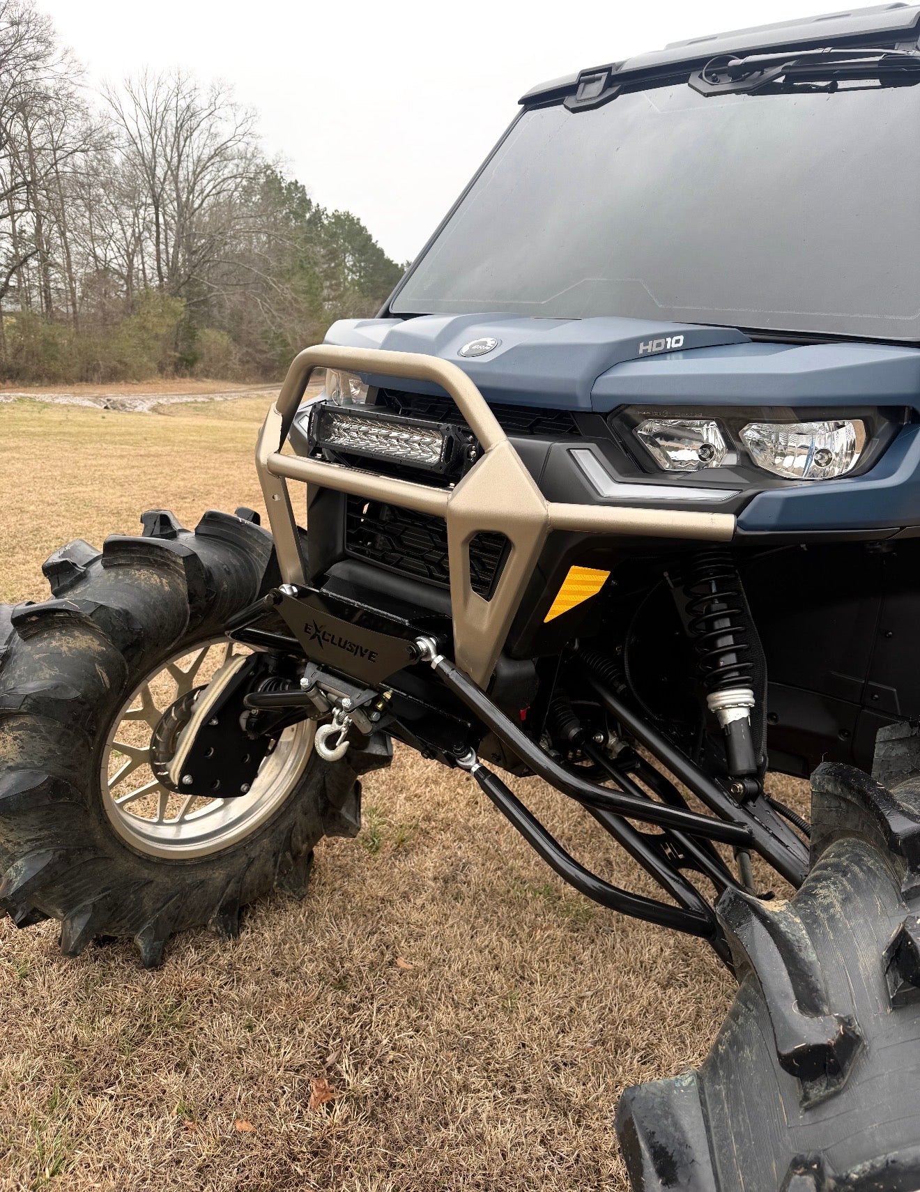Can am defender front suspension DIY 3 link kit