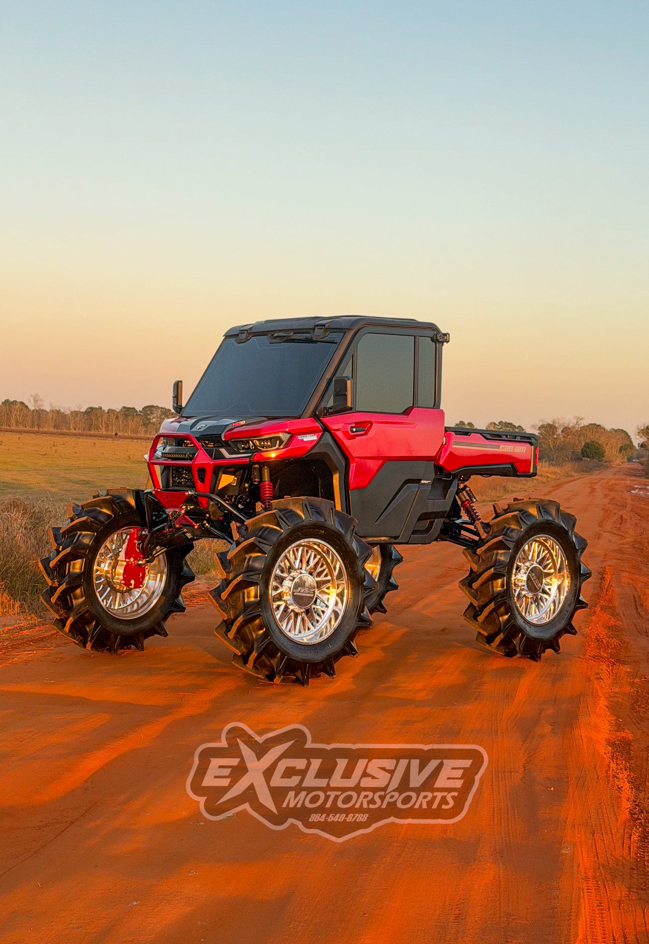 Can-am Defender 8" Big Lift Triple pivot lift kit